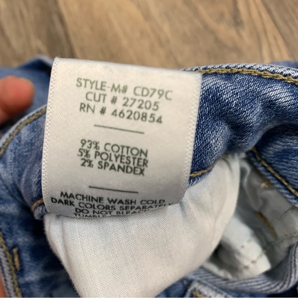 Just Black Raw Hem Slim Taper Leg Jeans - Picture 4 of 7